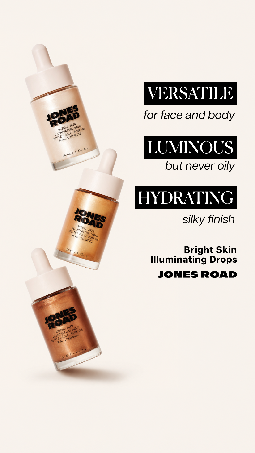 Jones Road Beauty Facebook ad