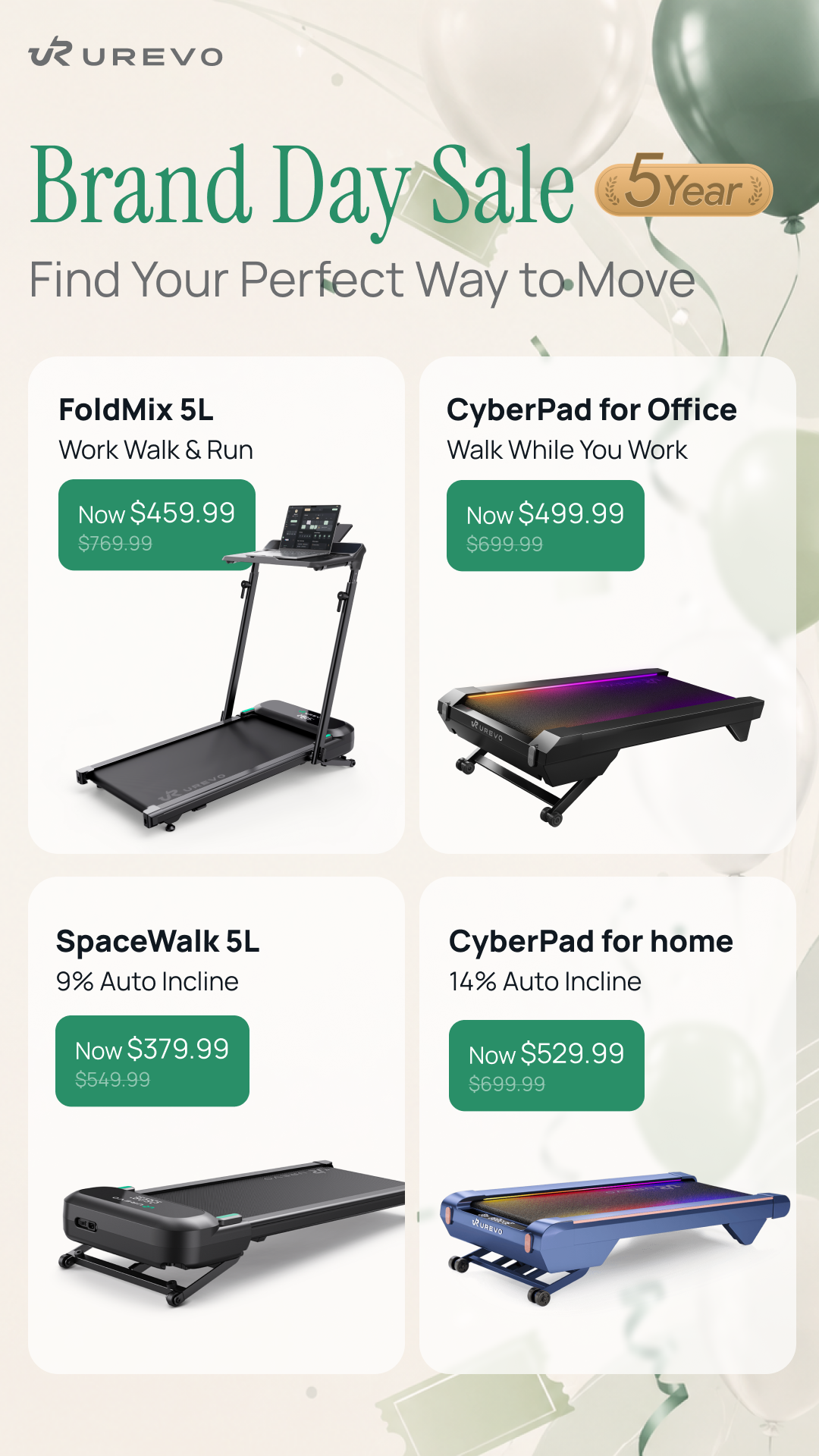 UREVO Facebook ad