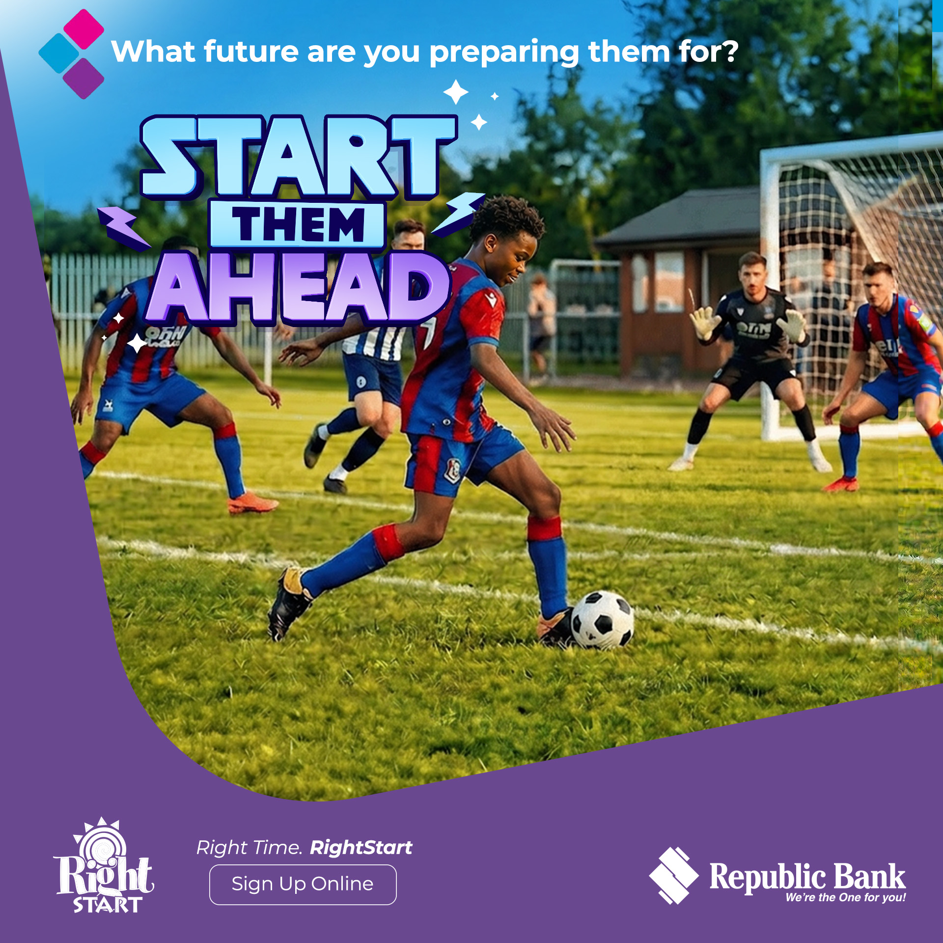 Republic Bank Facebook ad: Digital Onboarding