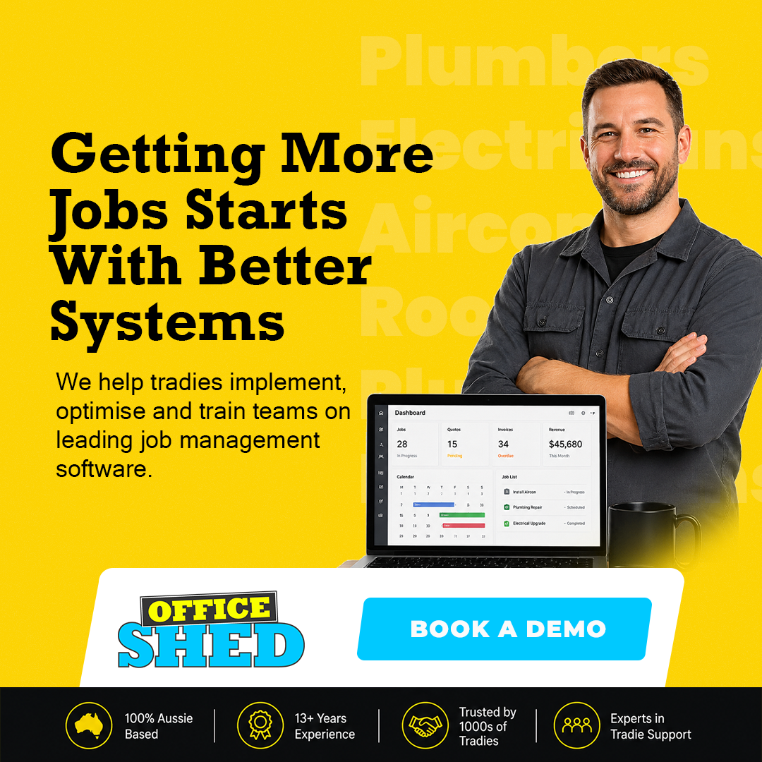 Office Shed - Exceptional Admin Services For Tradies Facebook ad