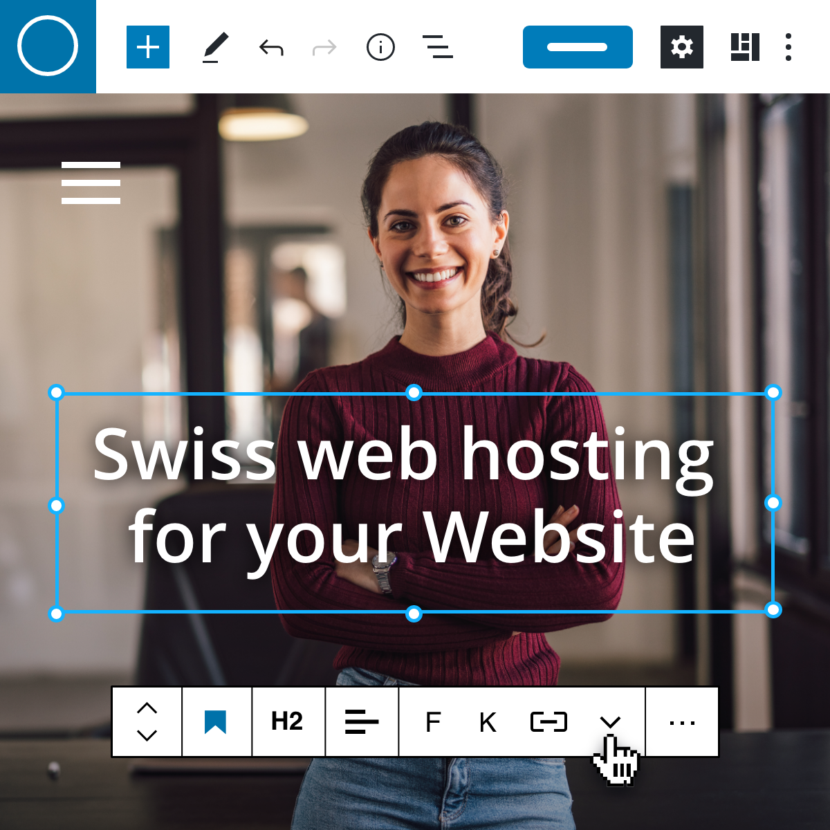 Hostpoint Facebook ad