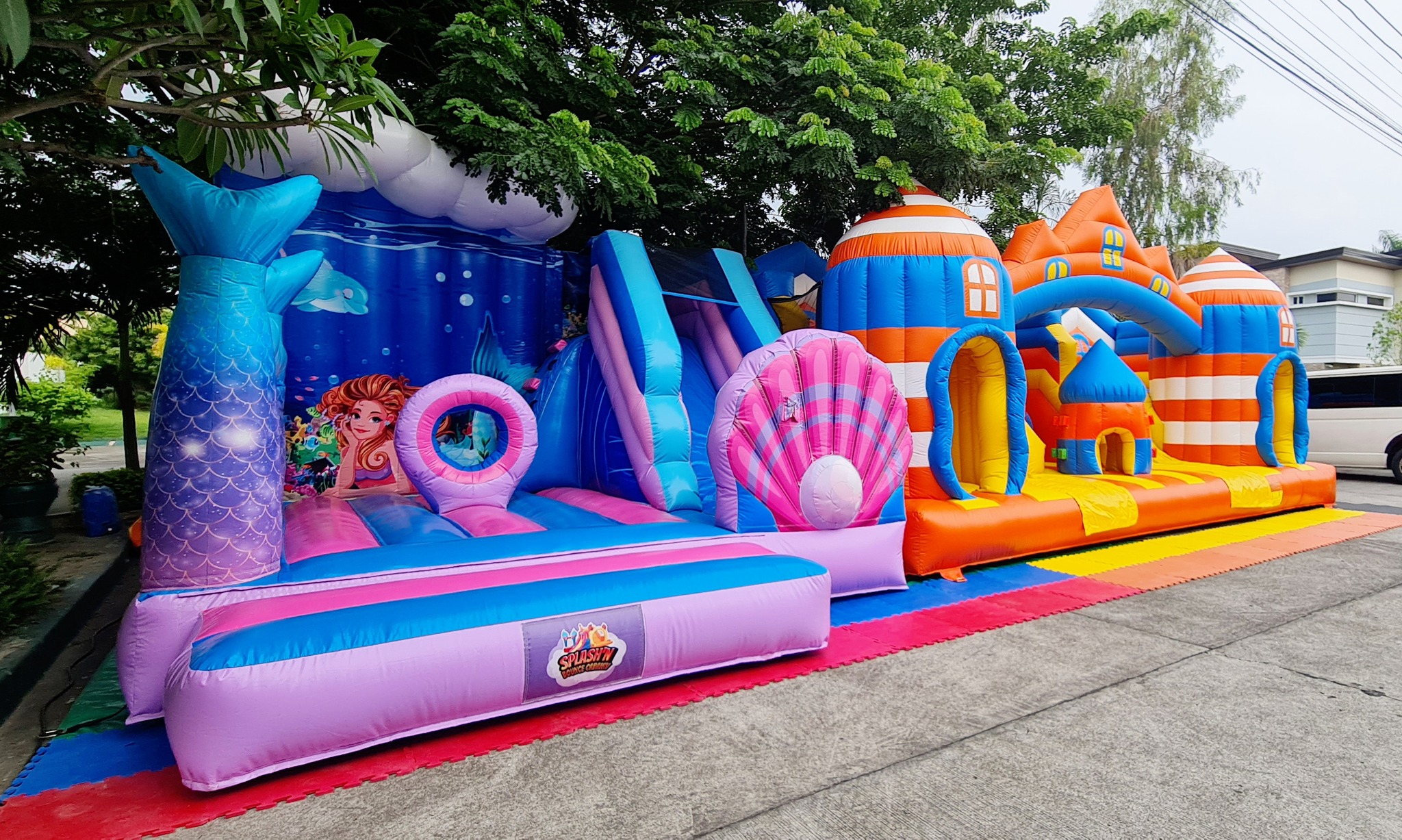 Splash & Bounce Cabalen Inflatables Facebook ad: Make your kid's birthday truly unforgettable!