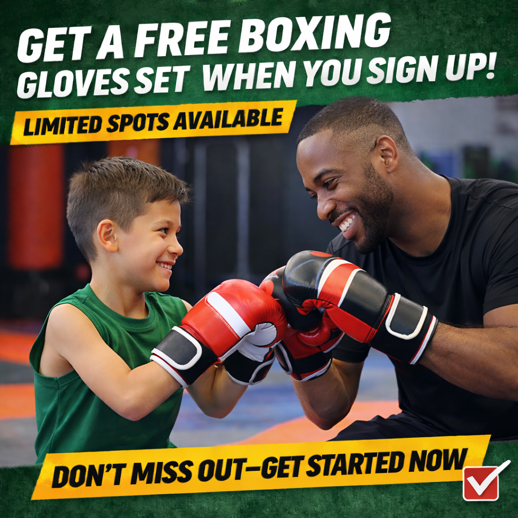 Renzo Gracie HQ Facebook ad: Free Uniforms for New Students