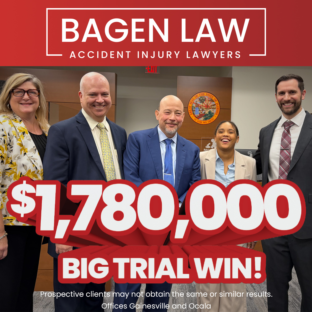 Bagen Law Accident Injury Lawyers Facebook ad: We refused to let the insurance company shortchange…