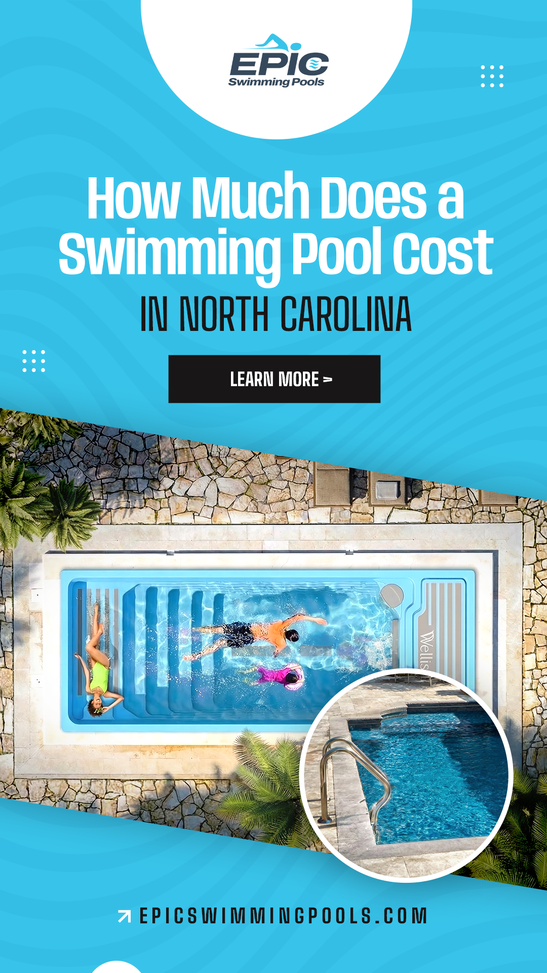 Epic Swimming Pools Facebook ad from Jan 17, 2026