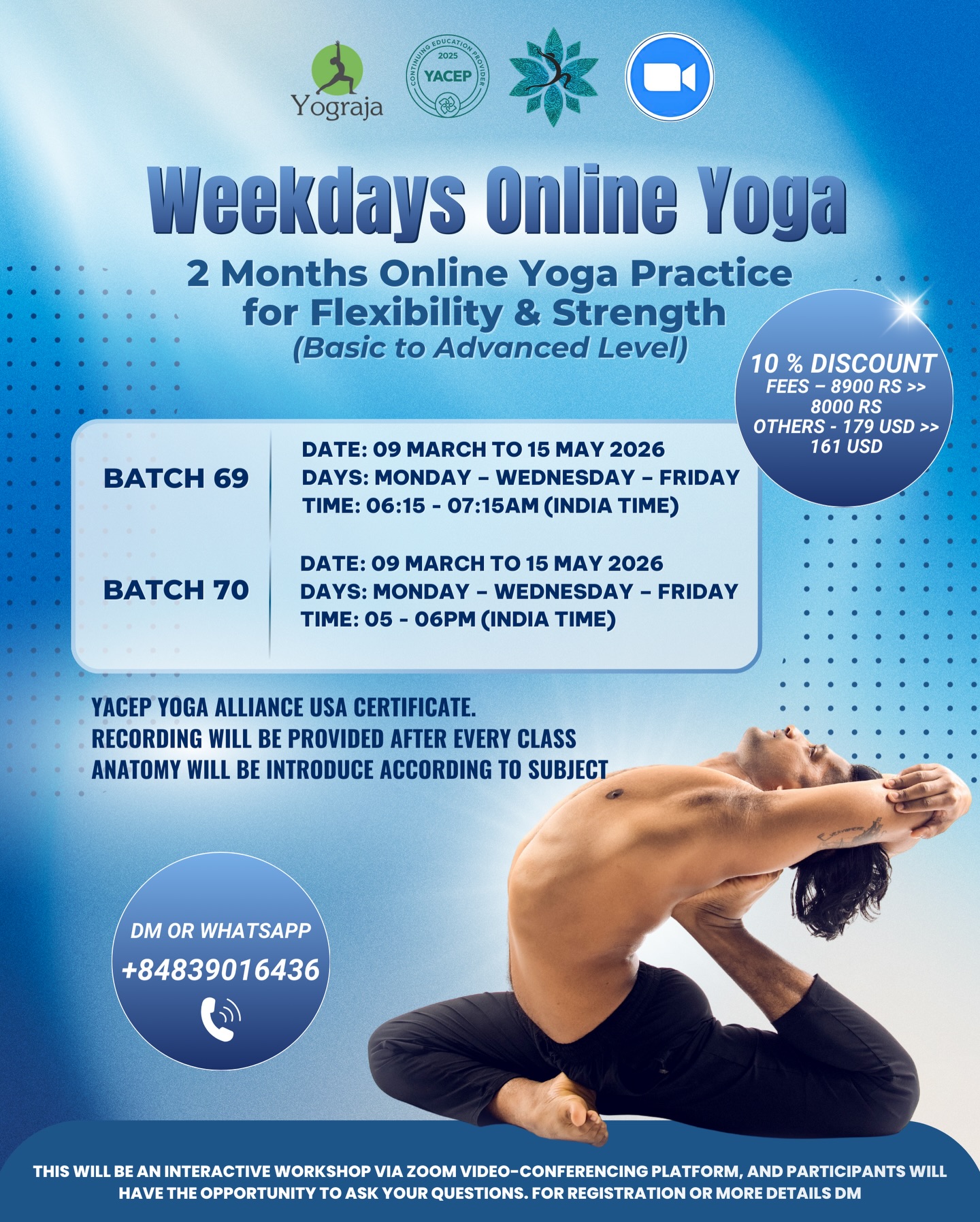 Yograja Facebook ad