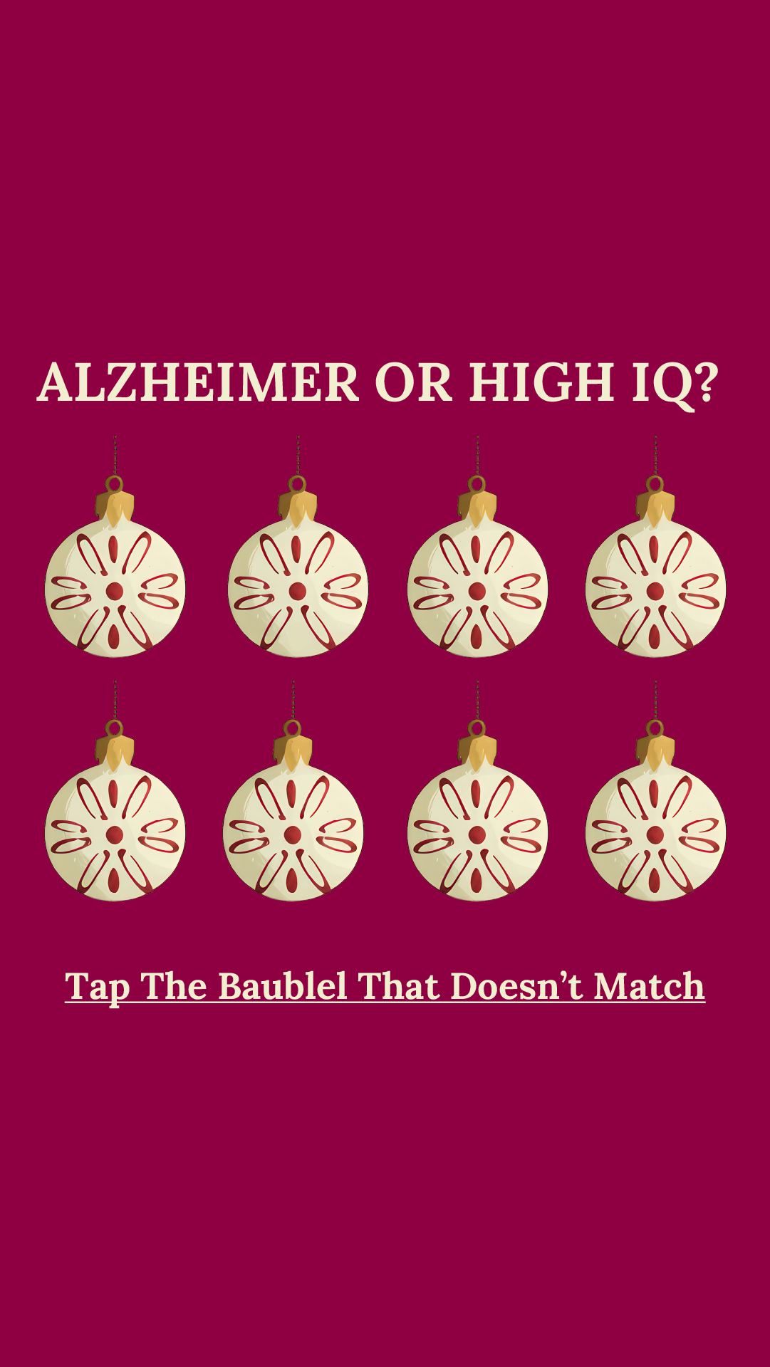 Brain Health Check Facebook ad