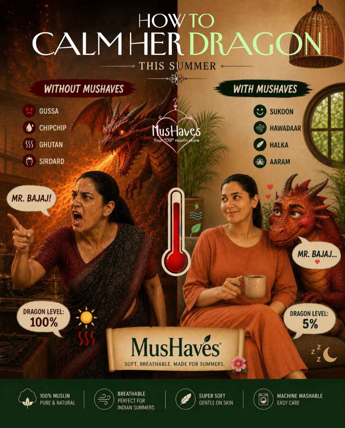 MusHaves Facebook ad