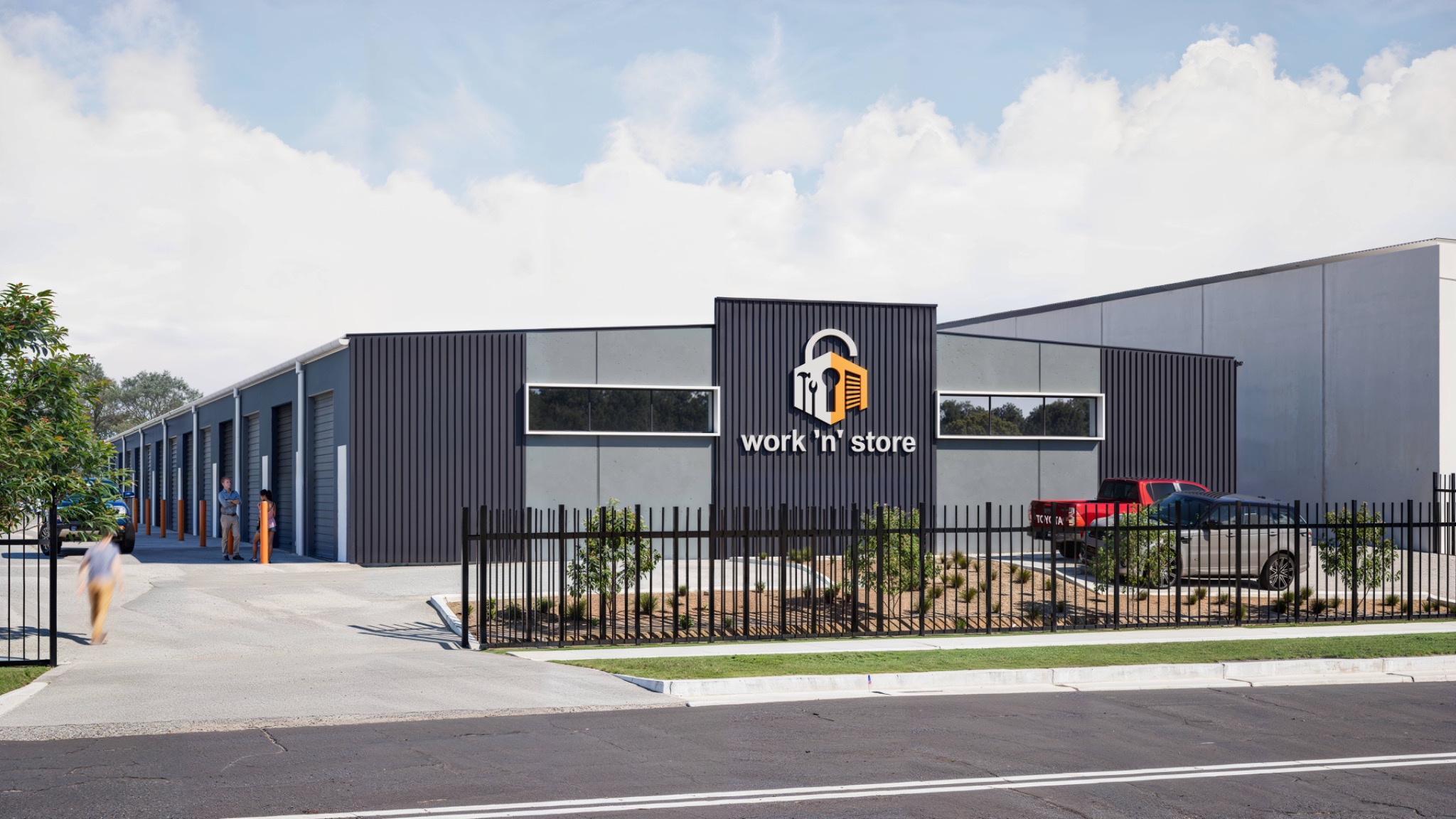 Work 'n' Store Facebook ad: Tuggerah Industrial Units Now Selling.
