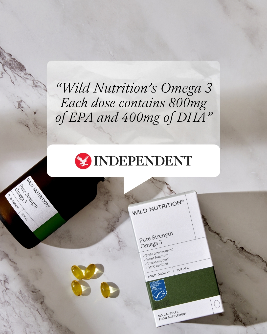 The Independent Facebook ad
