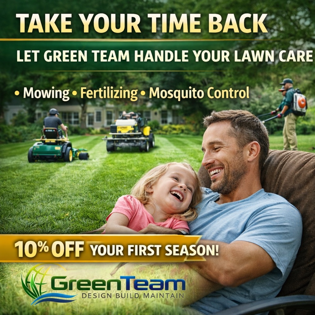 Green Team Landscaping & Pools Facebook ad