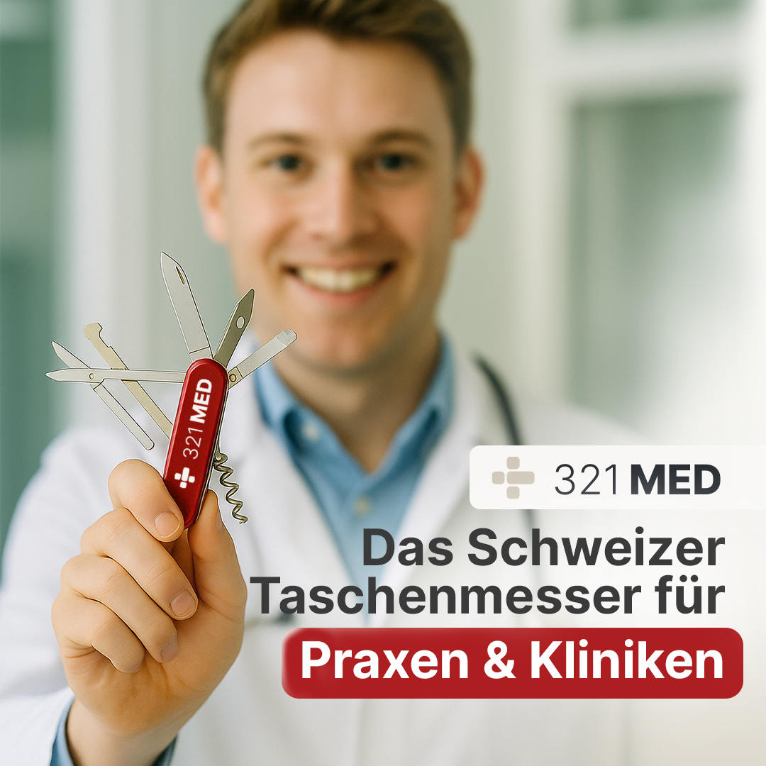 321 MED Facebook ad: Arztpraxen, Kliniken, MVZ etc, kennen Sie das?