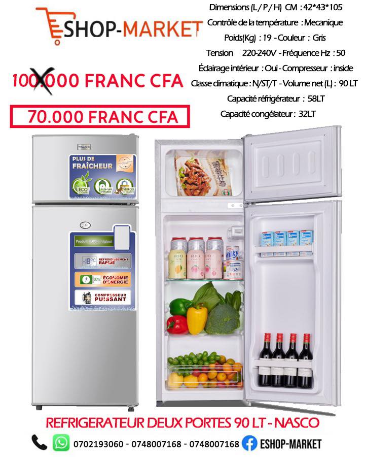 Eshop-Market Facebook ad: PROMOTION SPÉCIALE: MACHINE A LAVER /RÉFRIGÉRATEUR…