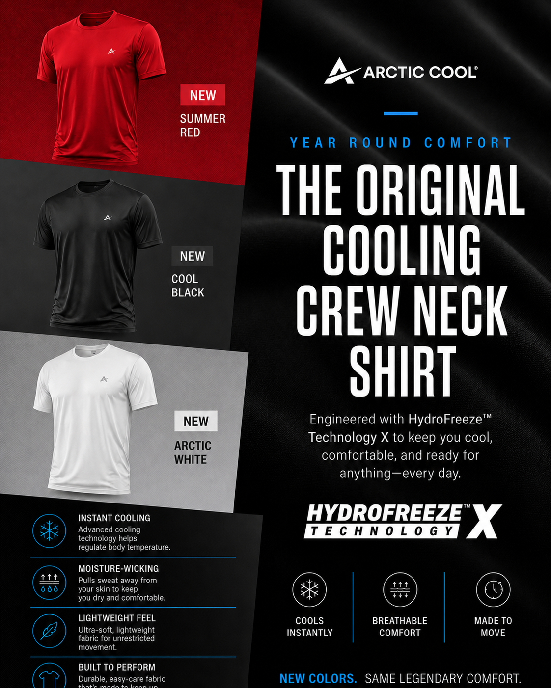 Arctic Cool Facebook ad