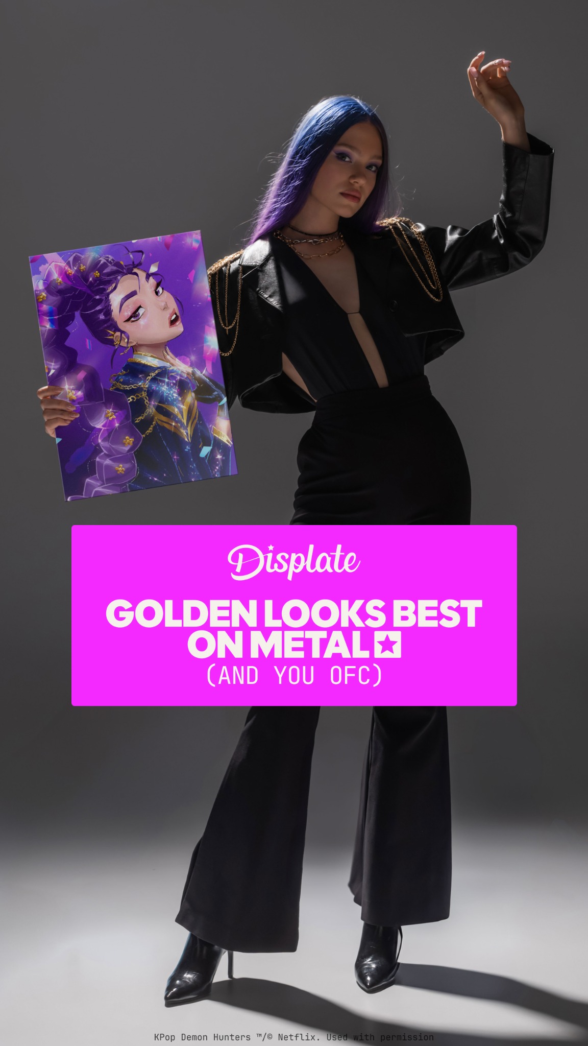 Displate Facebook ad