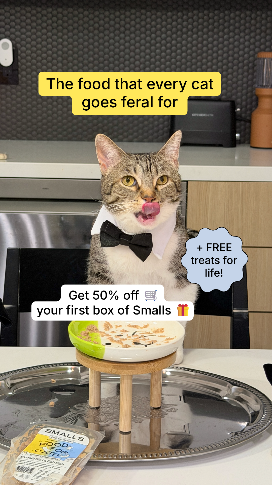 Smalls Facebook ad