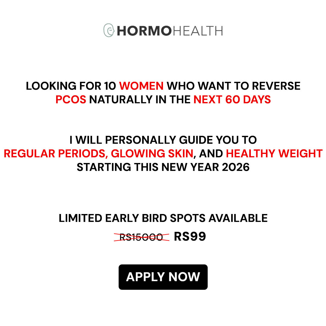 Hormohealth Facebook ad: If you have PCOS, you probably recognise this…