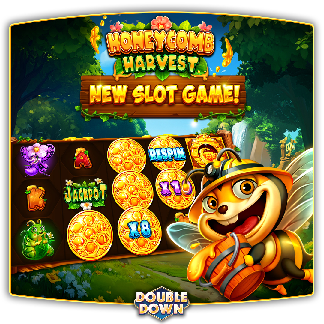 DoubleDown Casino - Free Slots Facebook ad