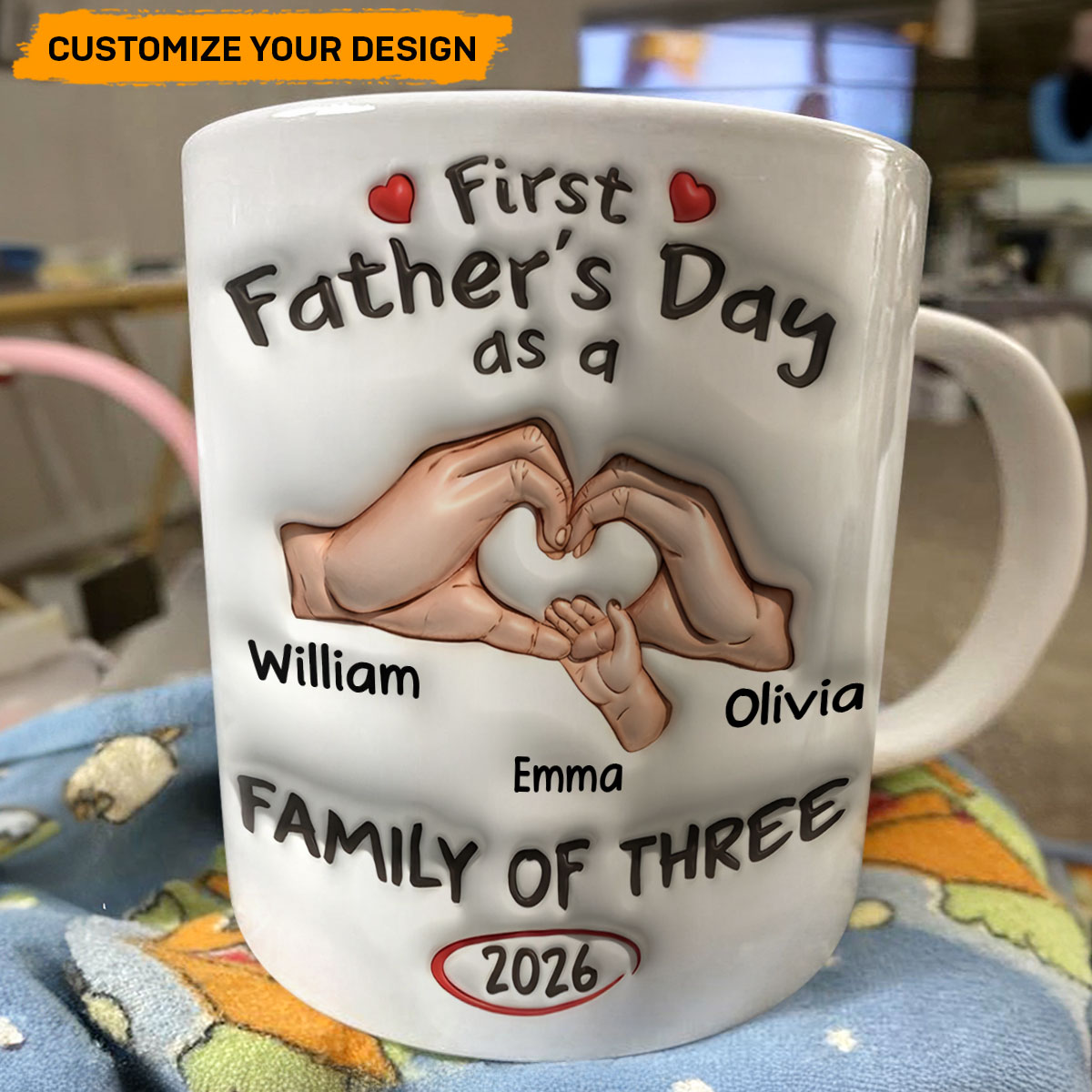 Joymade Gifts Facebook ad: Personalized Ceramic Coffee Mug
