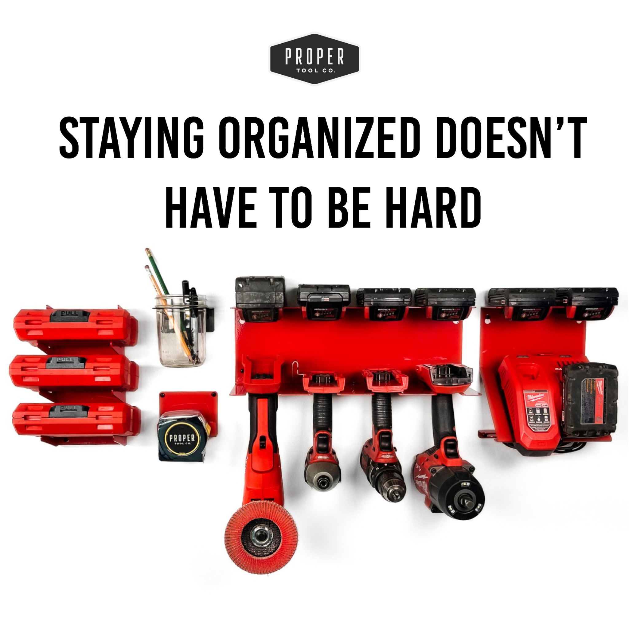 Proper Tool Co. Facebook ad: Get Your Tools Off the Bench