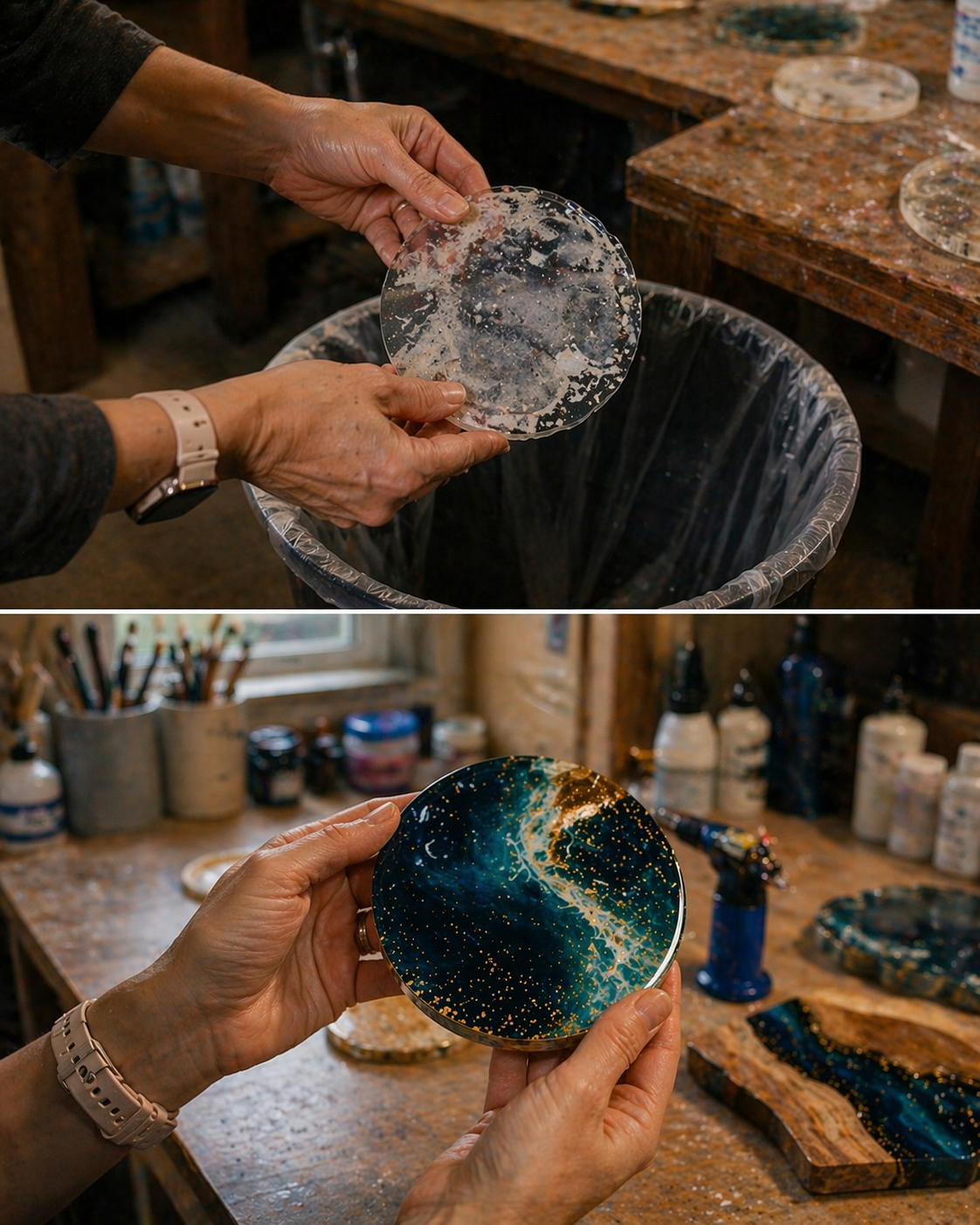 Epoxy Resin Art  Facebook ad