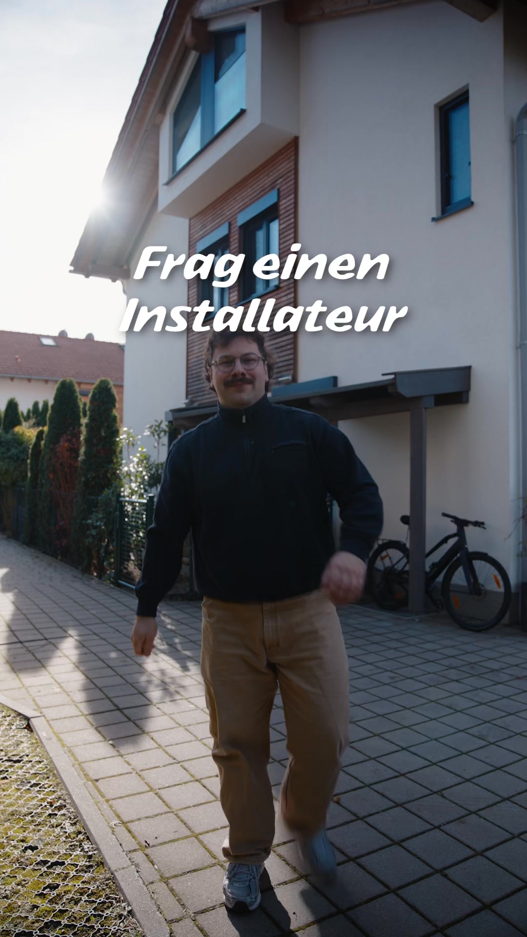 e.on Facebook ad: Energieeffizienz auf Knopfdruck.