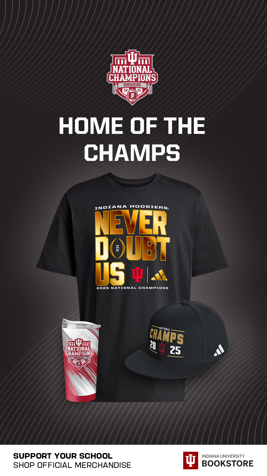 IU Bookstore Facebook ad from Jun 5, 2026