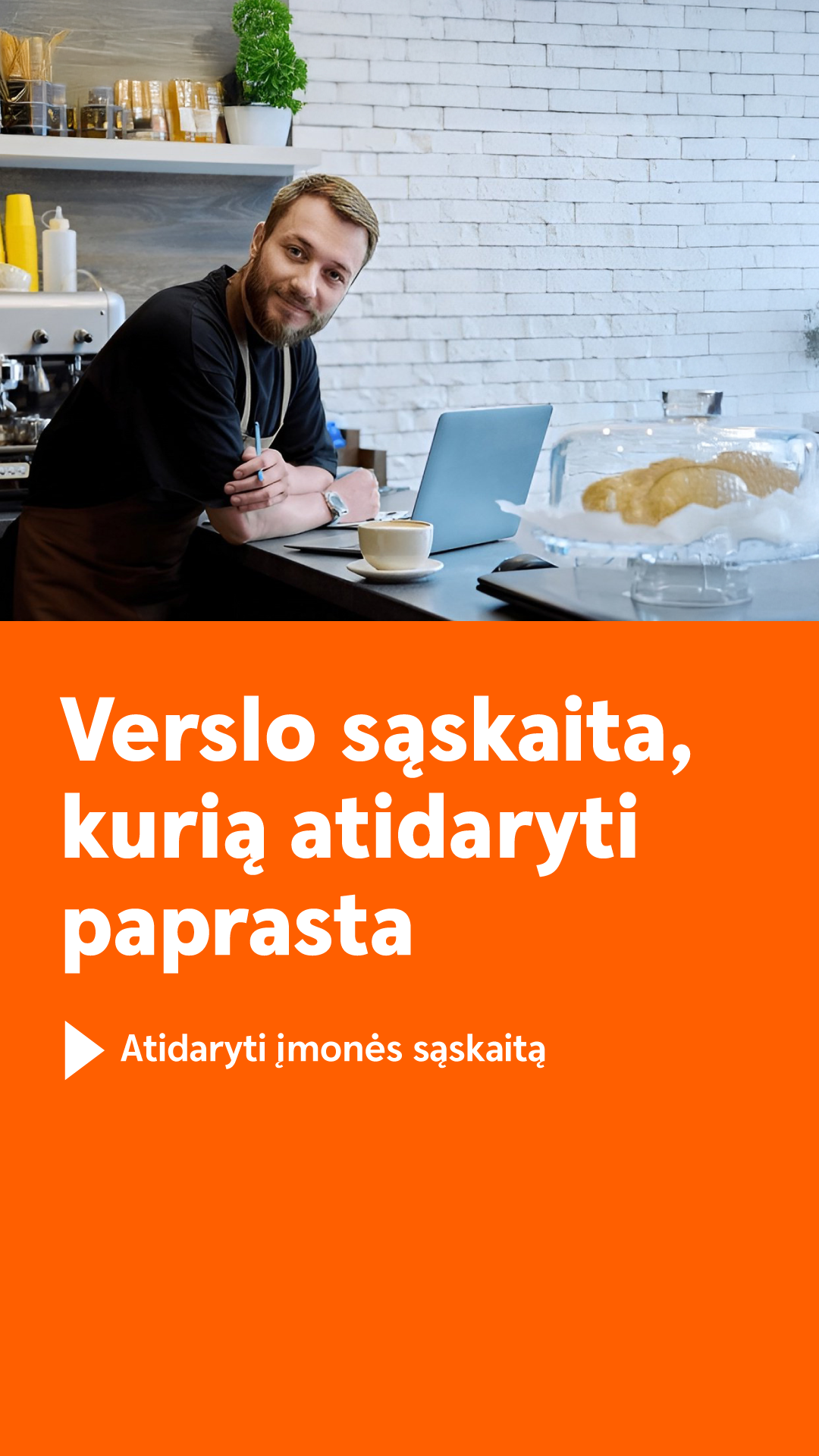 Swedbank Lietuvoje Facebook ad