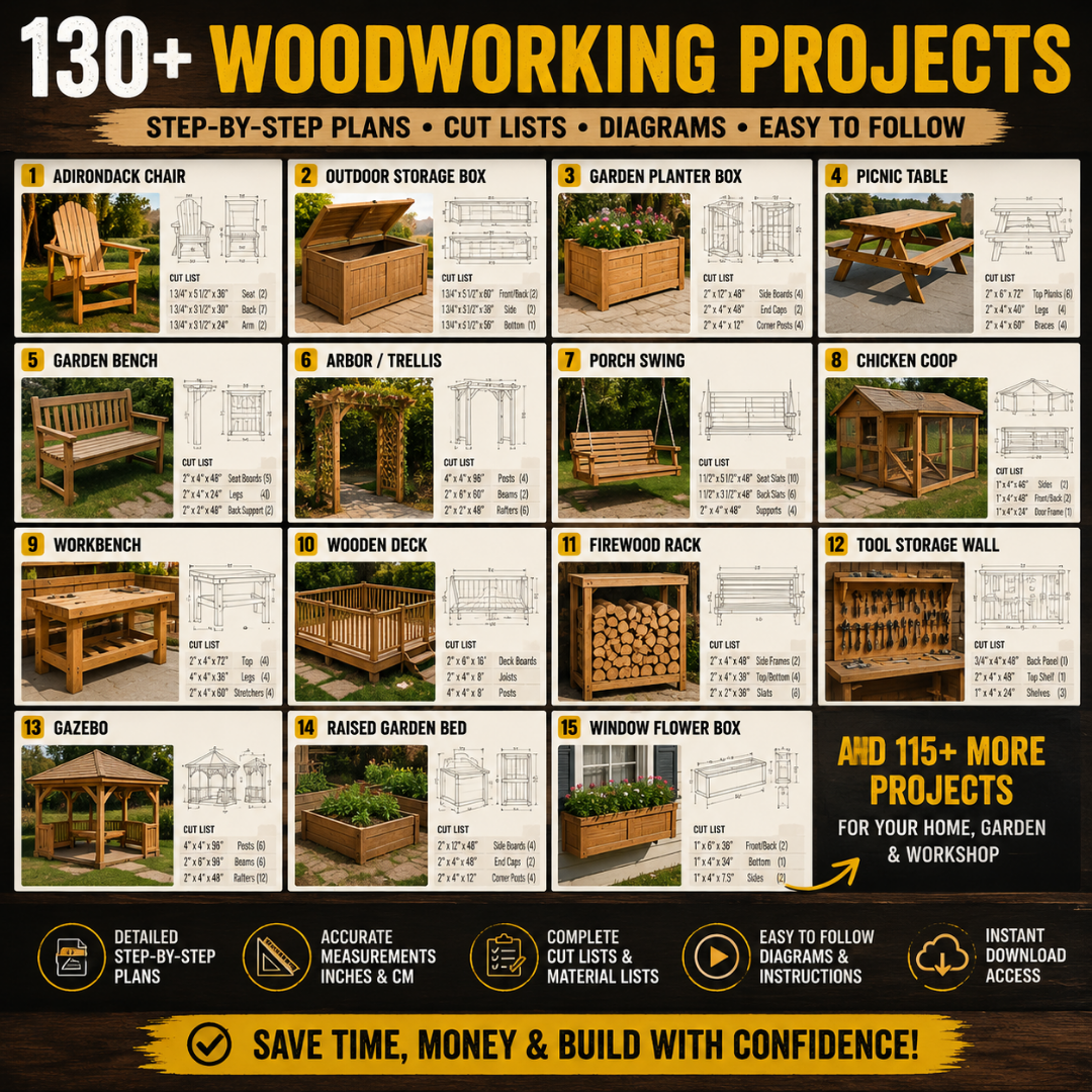 Wood Blueprints Facebook ad