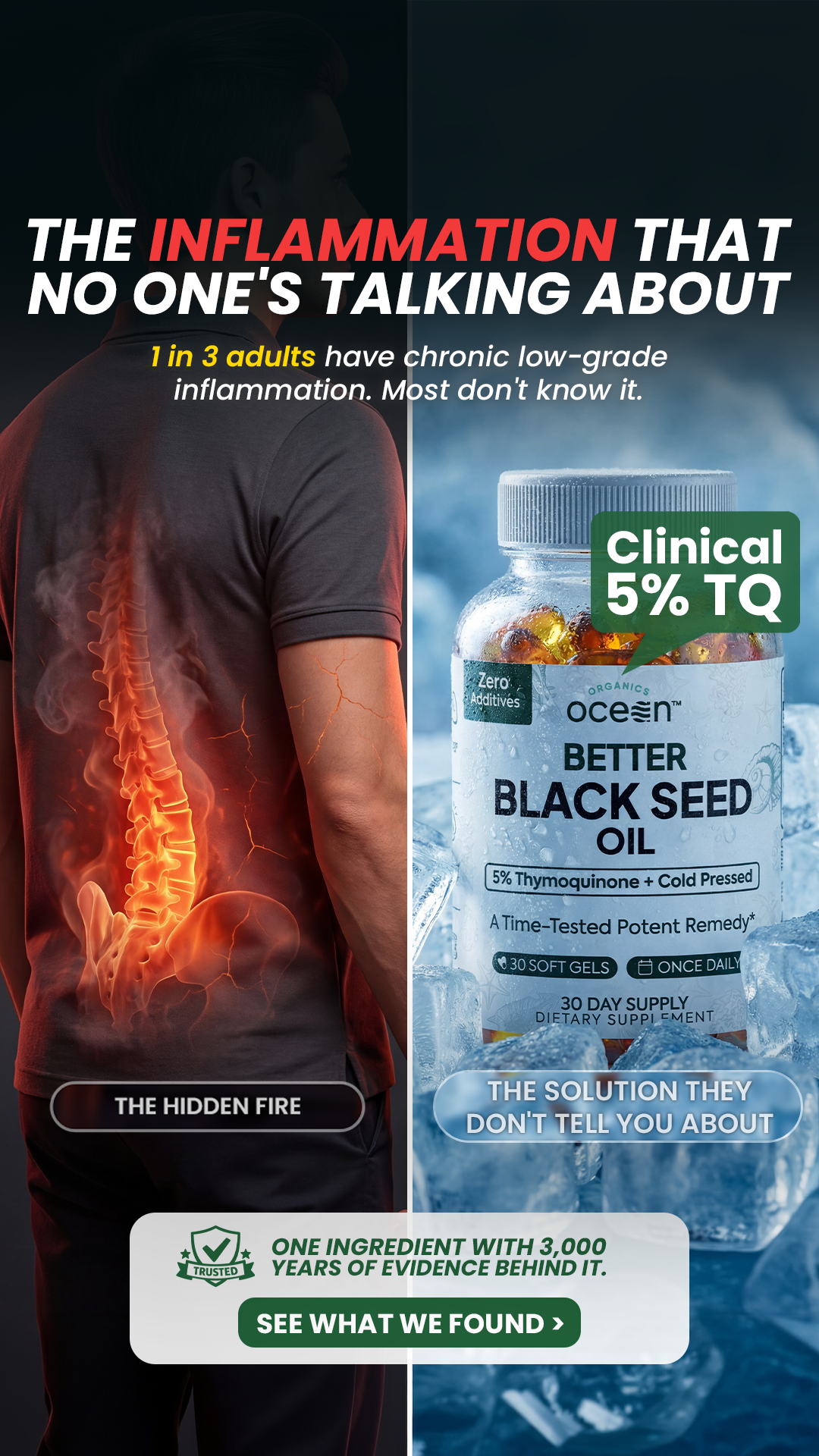 Organics Ocean Facebook ad