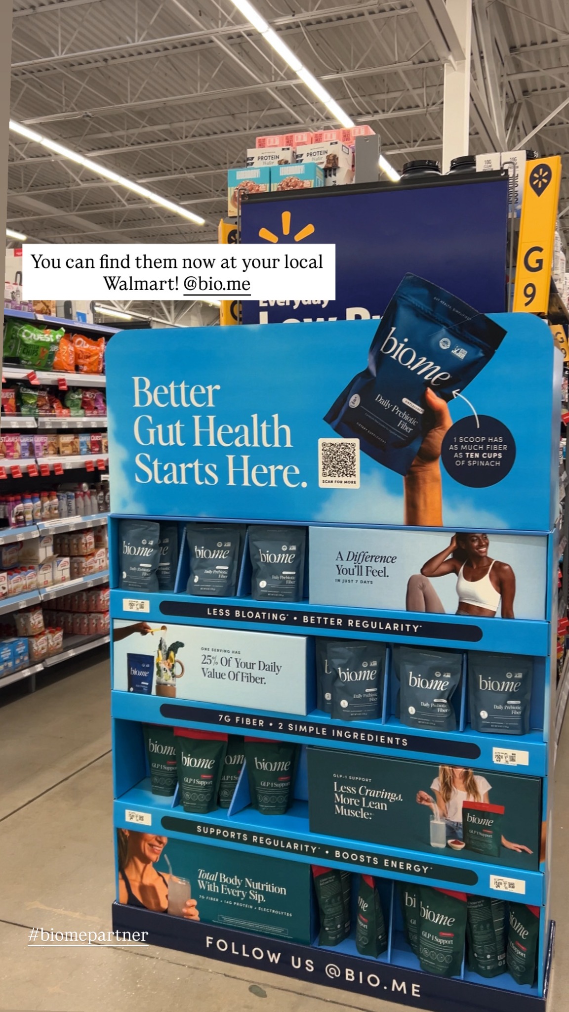 Bio.me Facebook ad