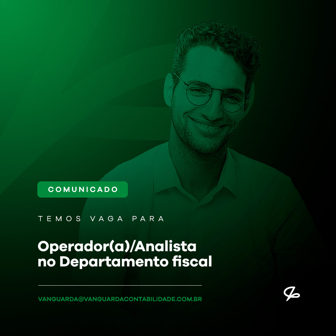 Vanguarda Contabilidade Facebook ad: Faça parte do nosso time