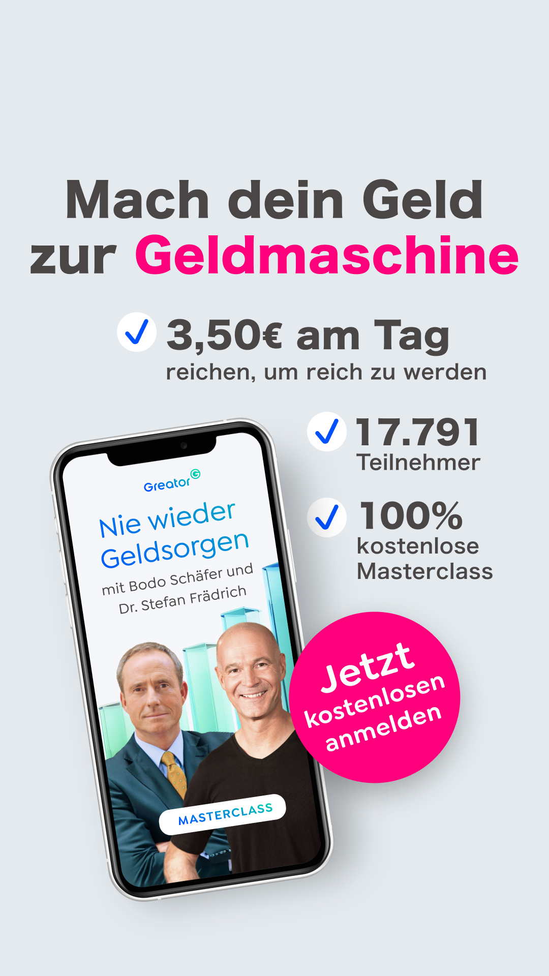 Greator Facebook ad