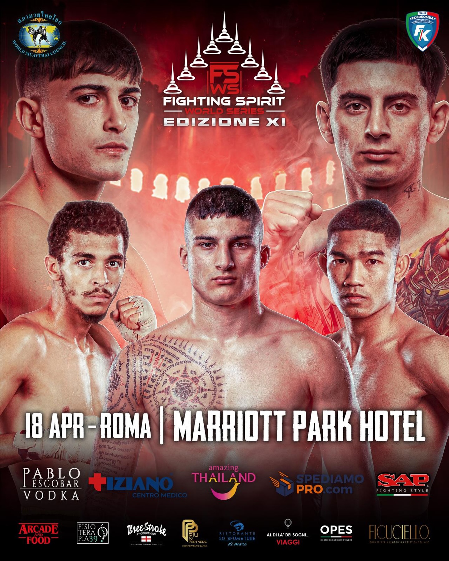 Fighting Spirit Muay Thai Facebook ad: FIGHTING SPIRIT WORLD SERIES