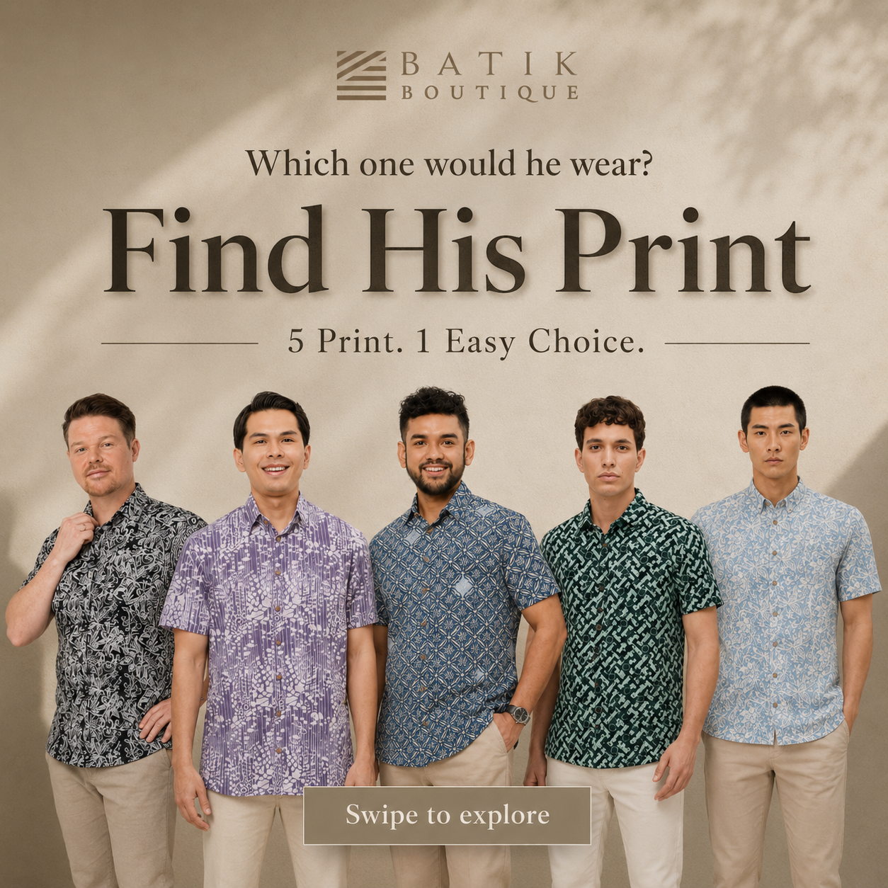 The Batik Boutique Facebook ad