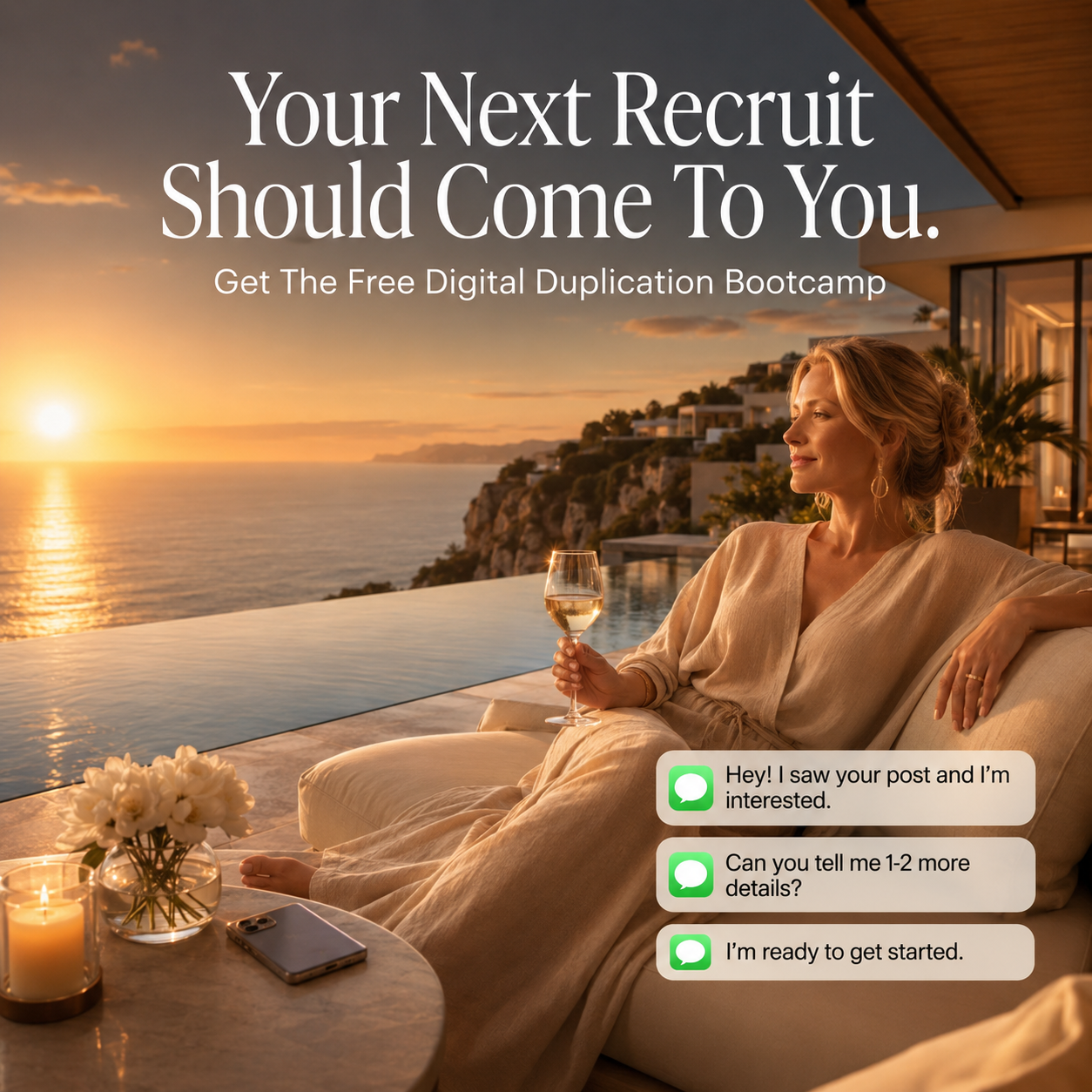 Attraction Marketing Facebook ad