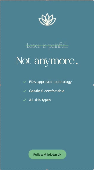 Le Lotus Facebook ad: Experience 30+ Advanced Aesthetic Treatments, Laser…