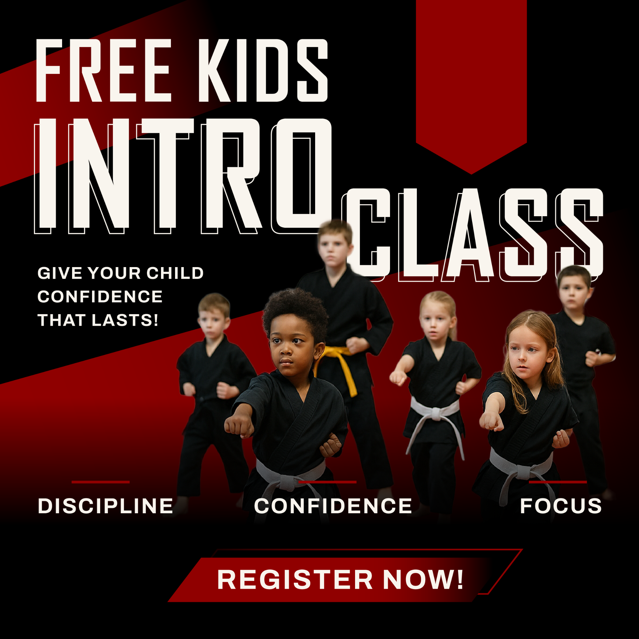 Karate USA Facebook ad