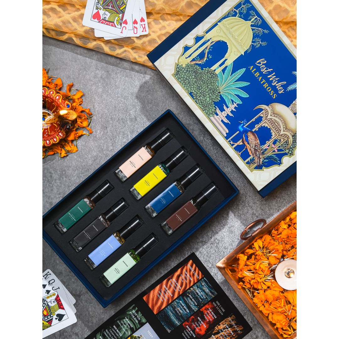 Albatross Facebook ad: Albatross Perfumes, a luxury collection for every mood…
