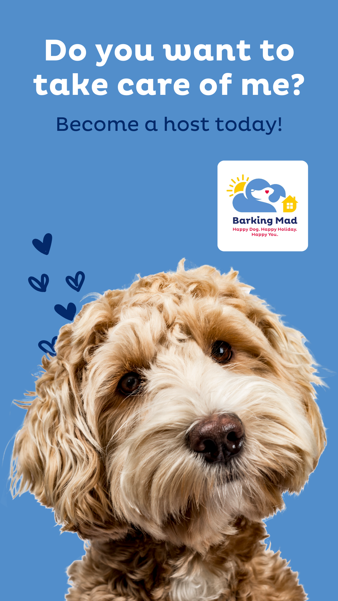 Barking Mad Dog Care Facebook ad