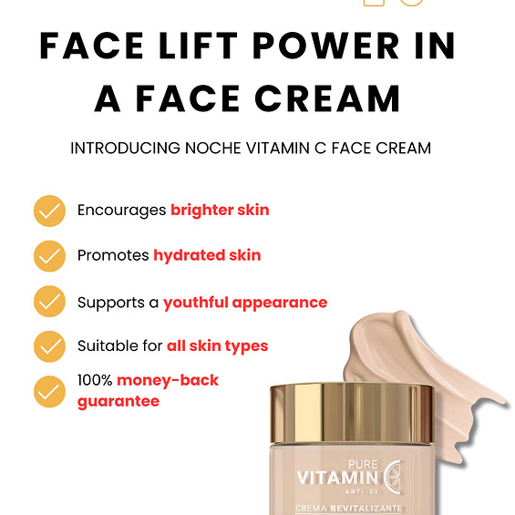Noche Skincare SA Facebook ad
