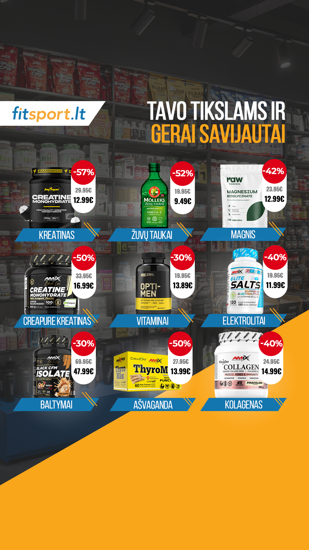 fitsport.lt Facebook ad: Pristatymas 1-2 d.d.