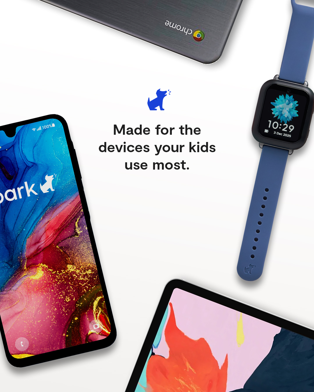 Bark - Parental Controls Facebook ad: Online Safety Made Simple