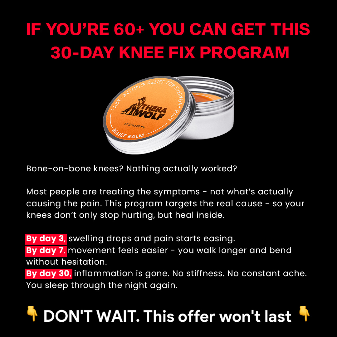 Knee Care Tips Facebook ad