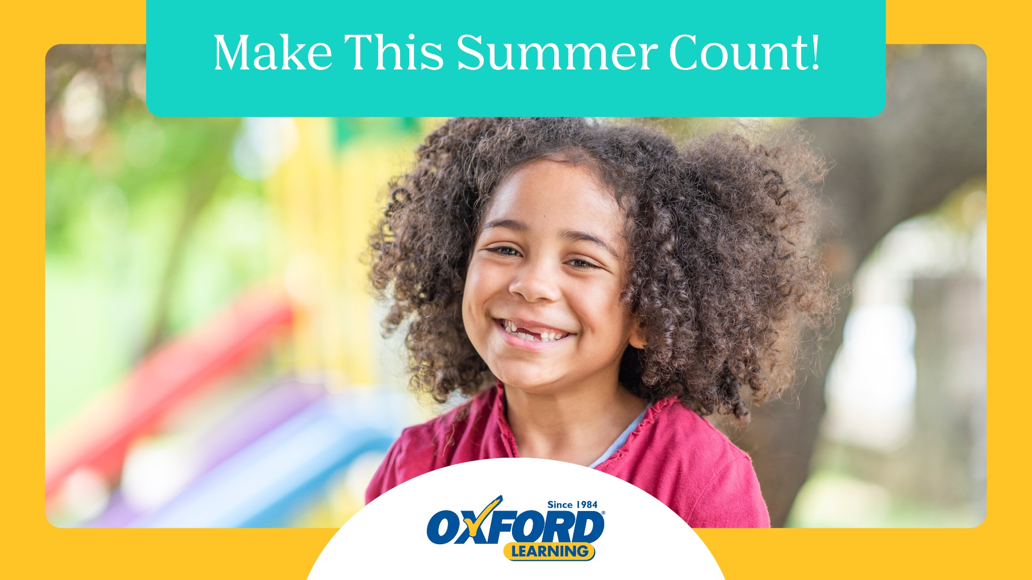 Oxford Learning Facebook ad