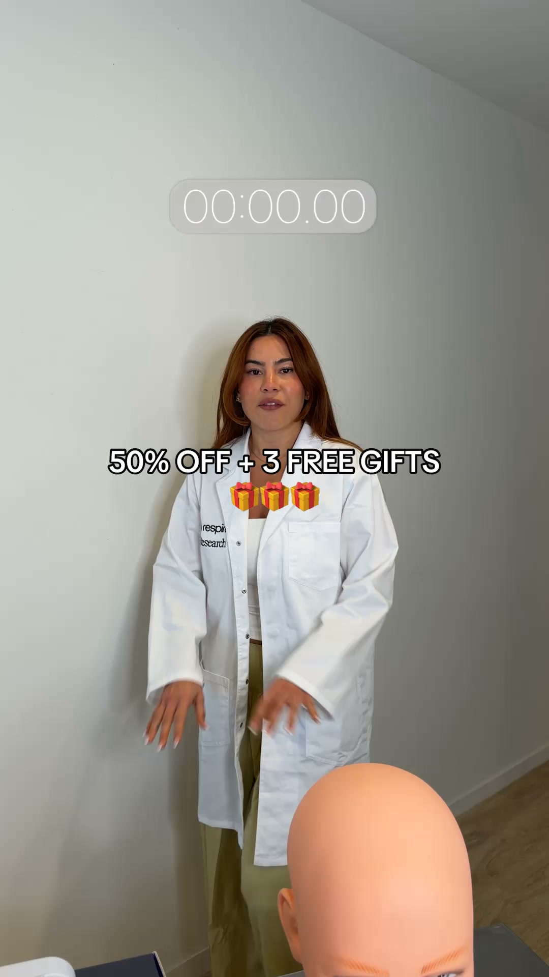 Try Respire Facebook ad: 50% off + 3 free gifts. Here's what's inside