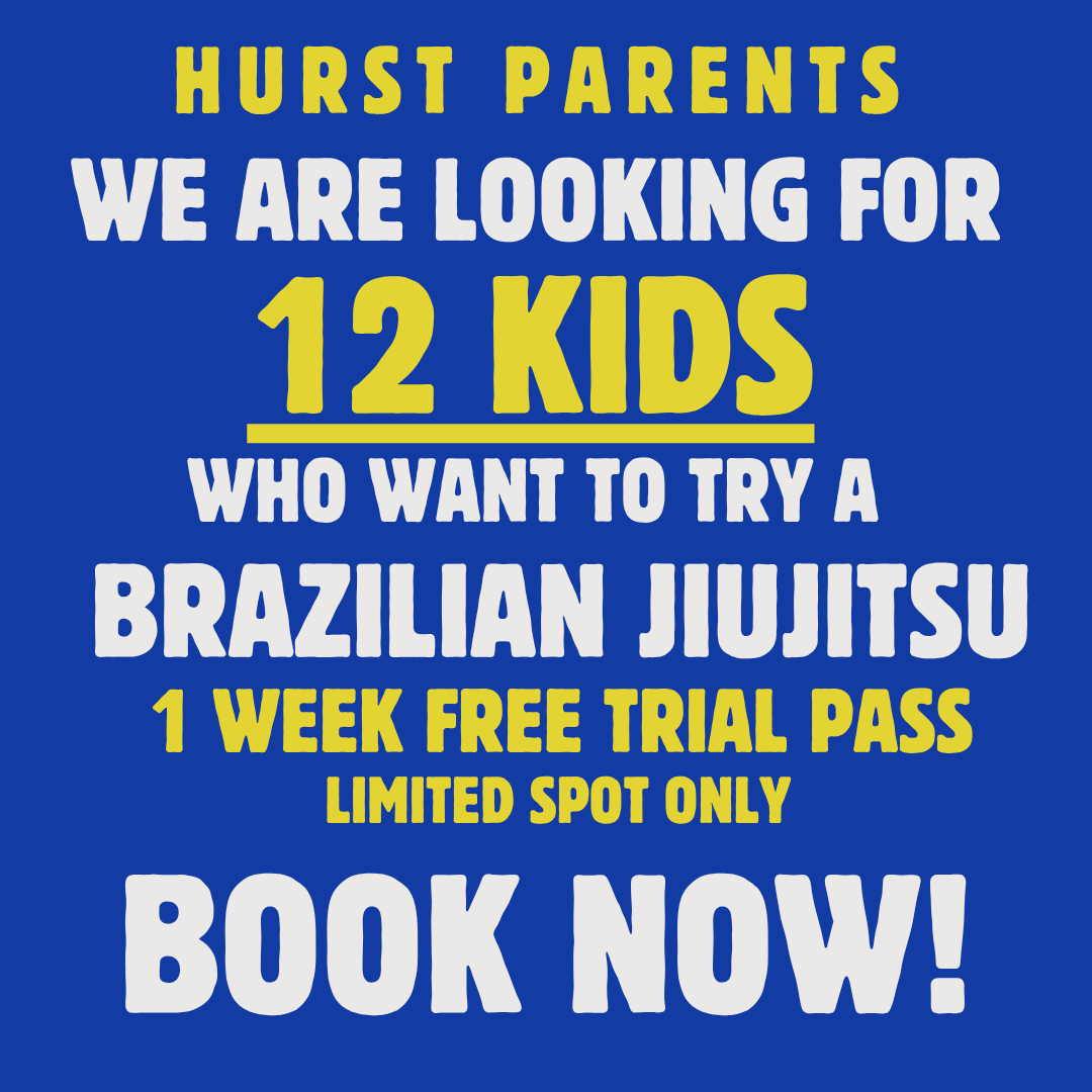 JJ Machado DFW Brazilian Jiu Jitsu Facebook ad: 7-DAY FREE Trial PASS for KIDS
