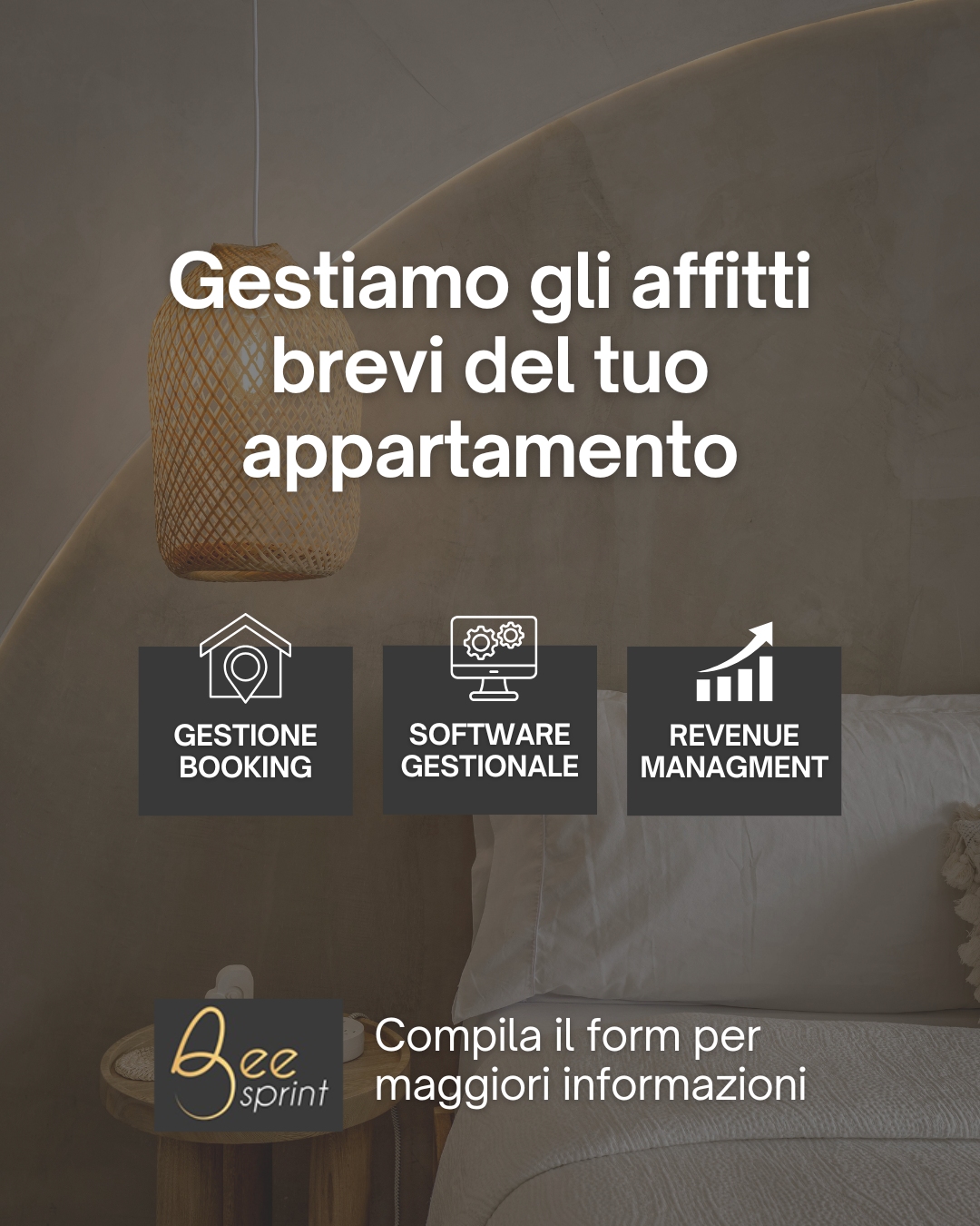Beesprint Facebook ad from Nov 6, 2025