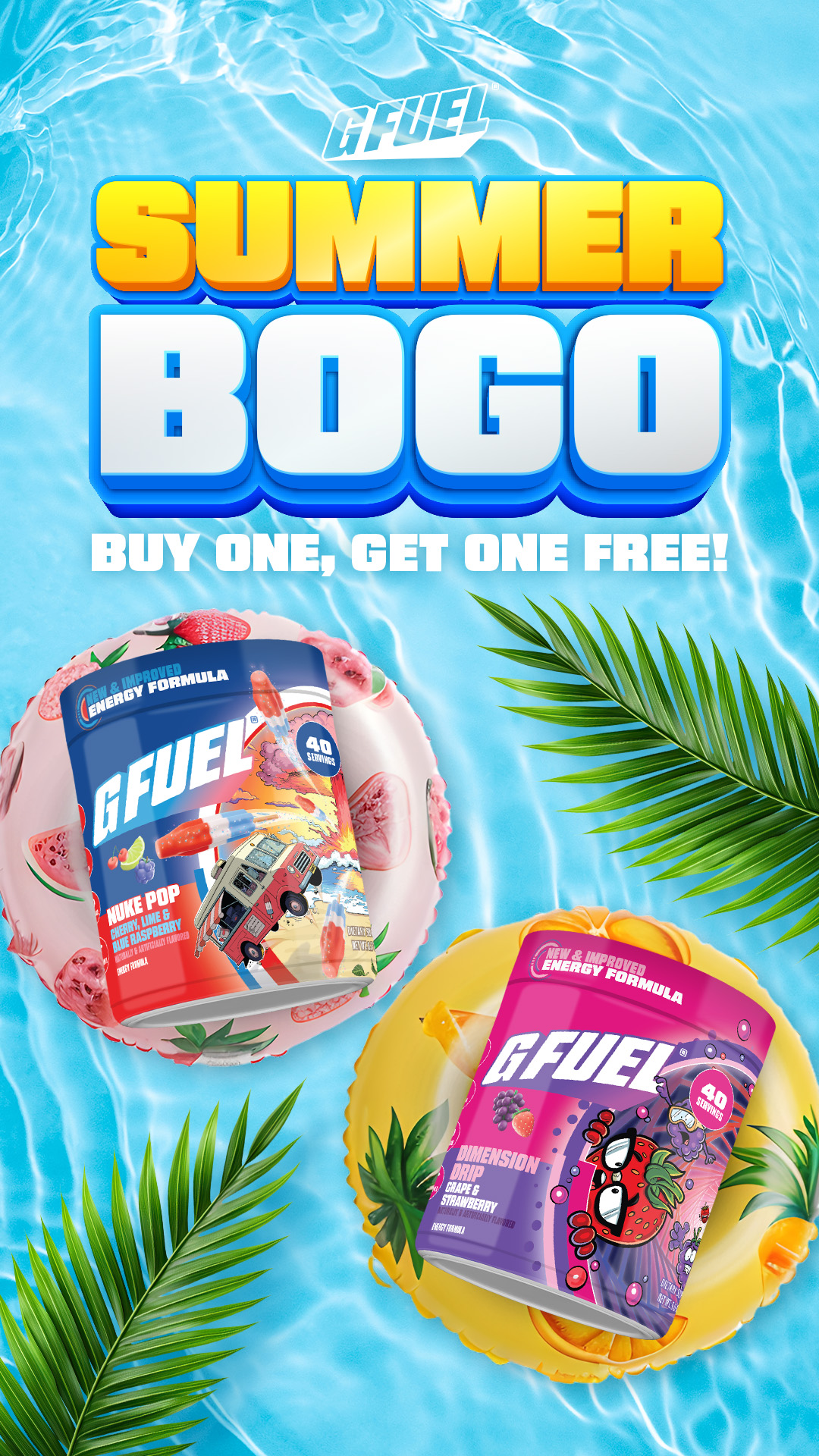 G FUEL Facebook ad