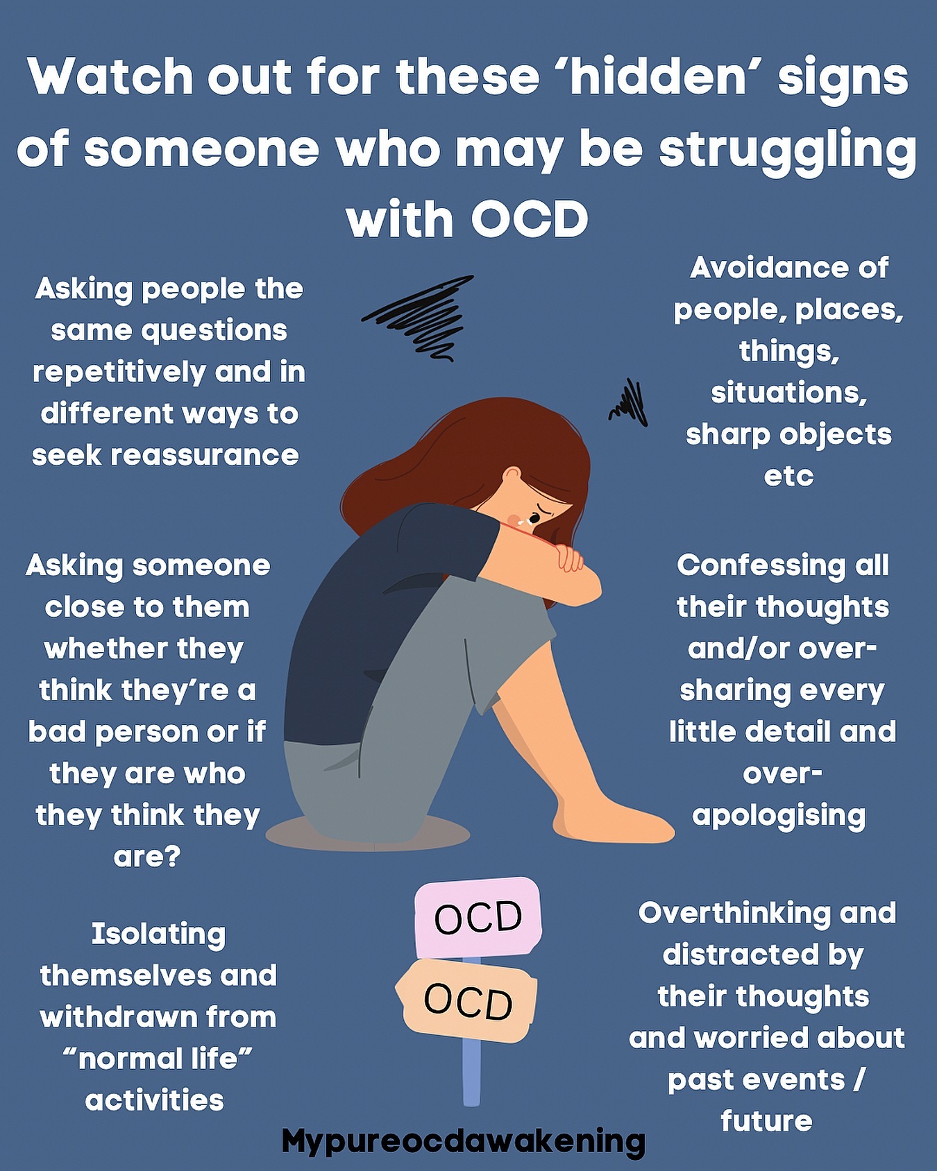 mypureocdawakening Facebook ad: ‘Hidden’ signs of someone who may be struggling…